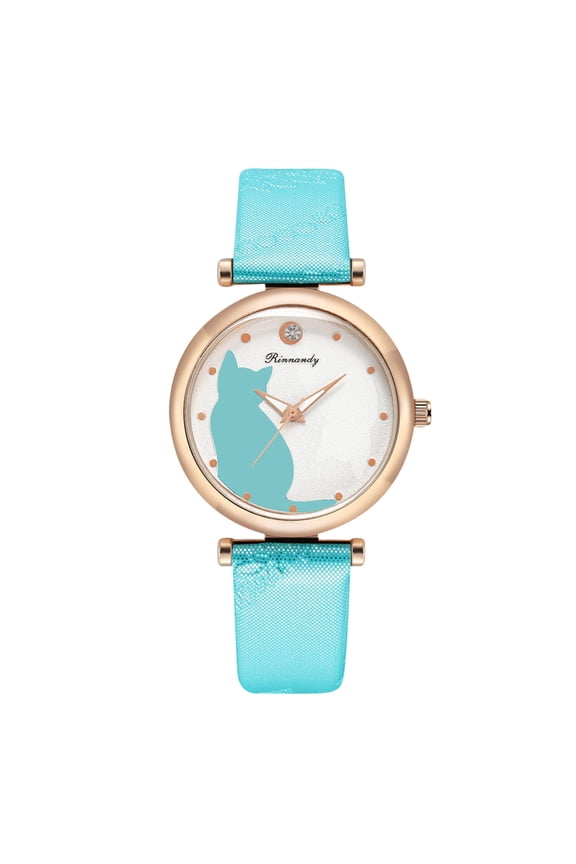 Womens Watches Sale Prime Womens Casual Bracelet Watch Quartz Mesh Belt Band Fashion Analog Wrist Watches Ladies Watches Sky Blue