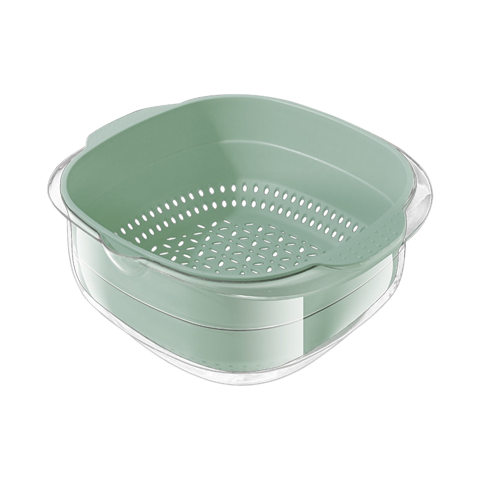 Holiday Savings! Feltree Drain Basket, Double Layer Drainage Basket