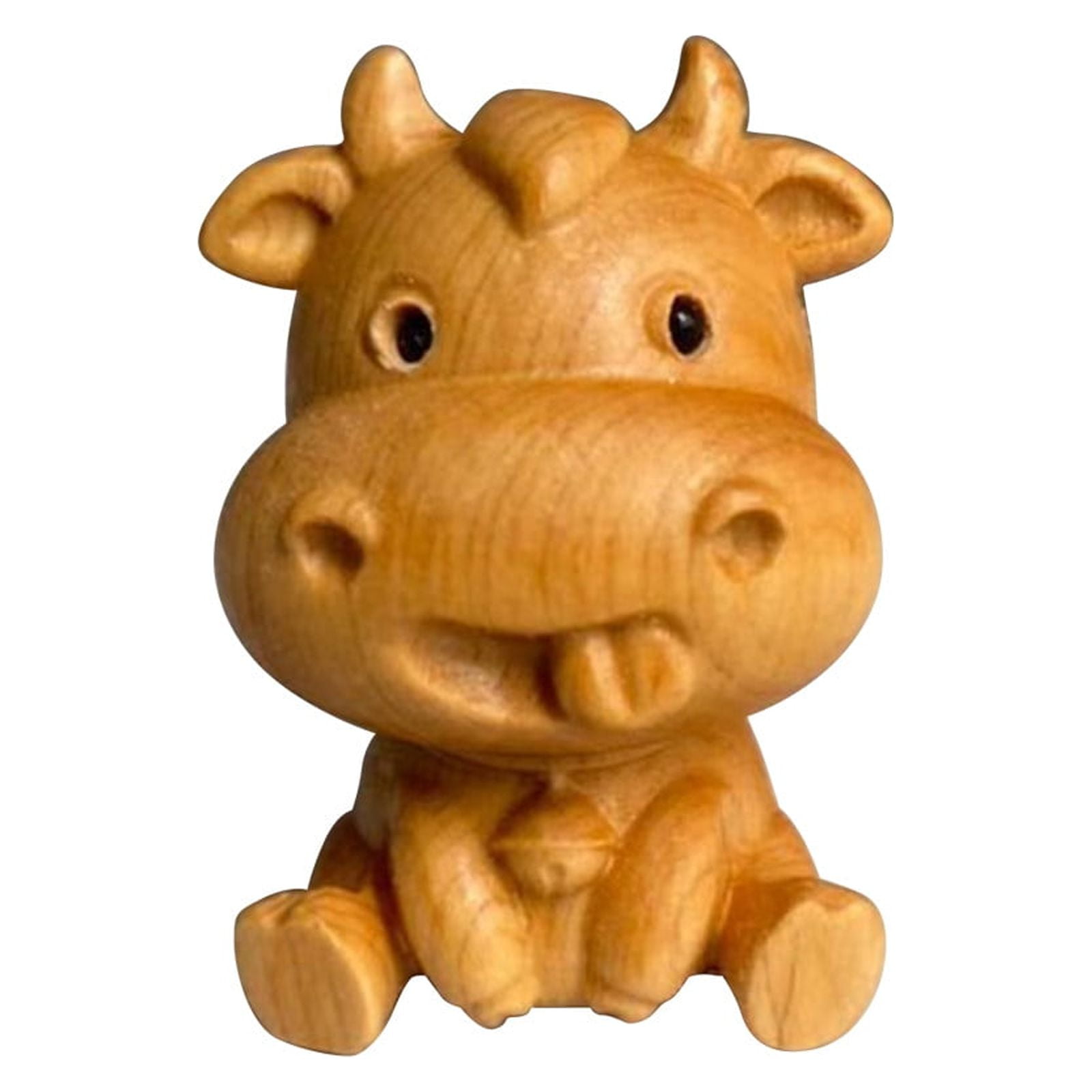 Holiday Savings! Feltree Wooden Carving Crafts Ornaments