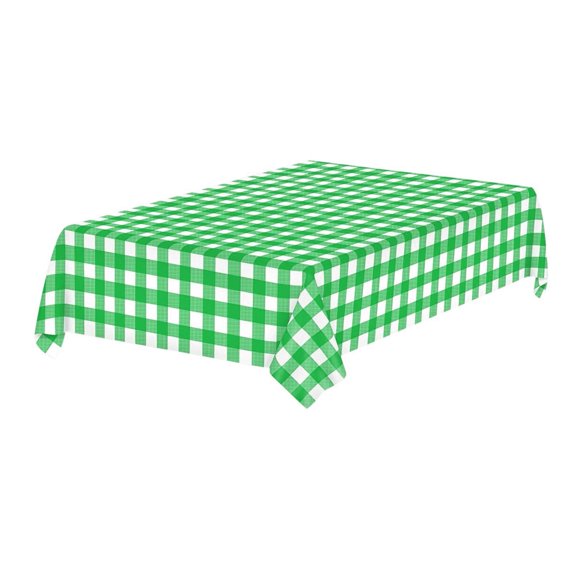 Holiday Savings JOGZMZ Tablecloth All-round Protection Stylish and Convenient -thickened 54 X 108in Plaid Plastic Tablecloth Disposable Water Proof and Oil-proof Tablecloth 7 Colors