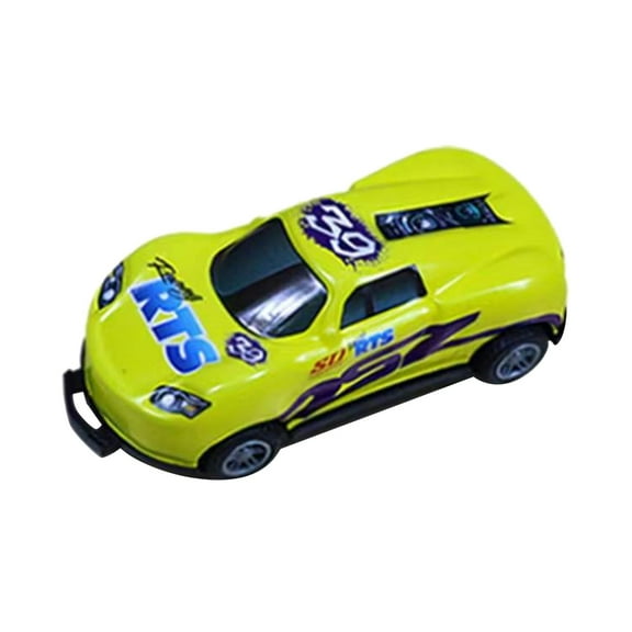 JOGZMZ Toys, Alloy Car Crash Ejector Car Metal Tin Bouncing Small Car Racing Mini Model