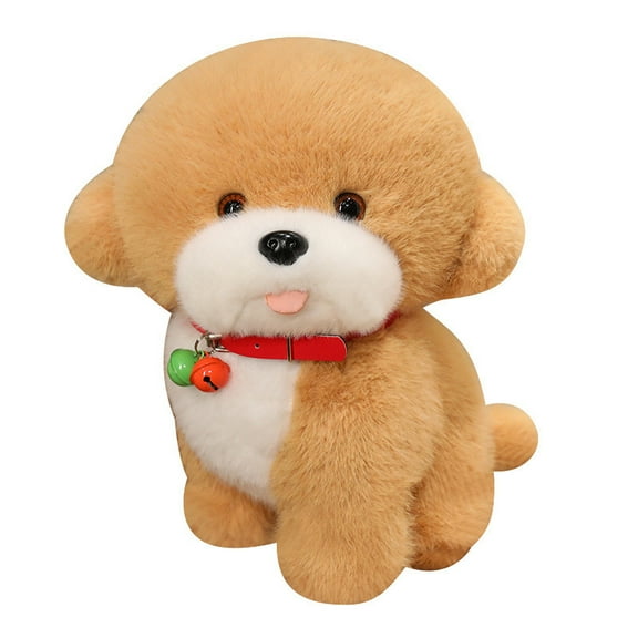 Holiday Savings! JVBTVB Adorable Puppy Stuffed Animals Plush Toy Soft Cuddly Plush Dog Ideal for Cuddles and Time Suitable for All Ages Sweet Companion for Kids and Adults