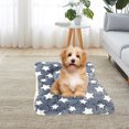 thumbnail image 1 of Staron Pet Beds for Cats (Gray), Cat Beds for Indoor Cats Thickened Pet Litter Pet Mat Sleeping Mat Warm Wool Mat Sleeping Mat Comfortable Dog Sleeping Mat Warm Blanket, 1 of 4