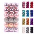 thumbnail image 1 of Holiday Savings!Staron Rose Gold Christmas Ornaments, 36Pcs Christmas Tree Balls Ornaments for Xmas Christmas Tree Decorations 40mm/1.57" Christmas Ornament Balls for Holiday Wedding Party, 1 of 3