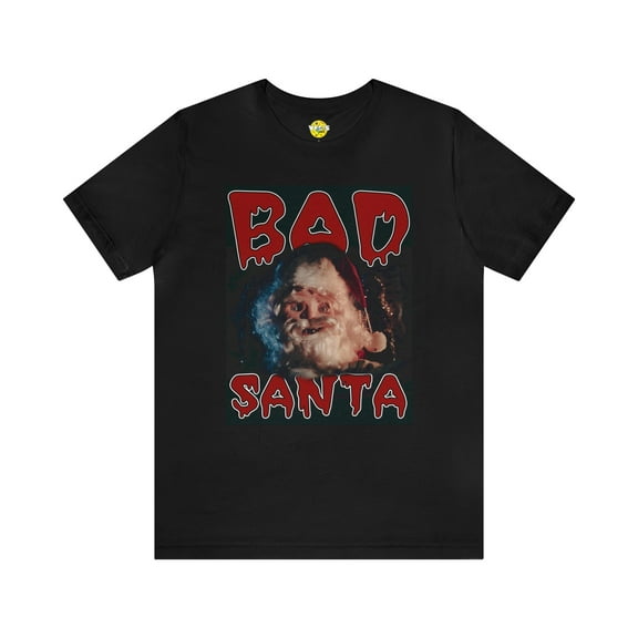 Holiday Scary Santa Mask tshirt - Christmas Crypt Keeper Santa Mask tshirt