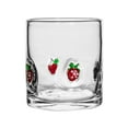 thumbnail image 1 of Holiday Season Juice Glasses Set - 14oz Themed Drinking Cups for Christmas and Party Celebrations - Red, 1 of 8