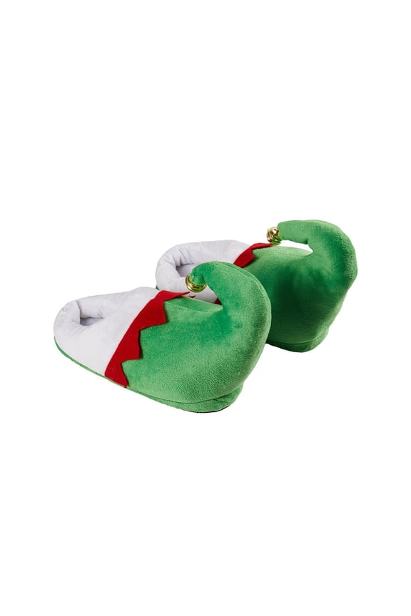 Holiday Slippers, Elf with Bell
