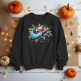 thumbnail image 1 of Holiday Sneaker Spirit Shirt – Merry Fitness Graphic Parody Tee New Instock-TH3047, 1 of 2