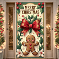thumbnail image 1 of Holiday Snowflakes Let it Snow Decorative Winter Christmas Banner for Indoor Holiday Decoration Seasonal Party, 1 of 9