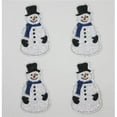 thumbnail image 1 of Holiday Snowman Fandazzlerz Glitter Tattoo - Pack of 4, 1 of 1