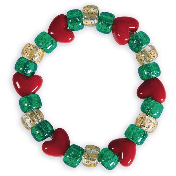 Holiday Sparkle Bracelet Craft Kit (Pack of 12)