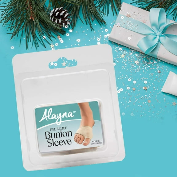 Holiday Special! Bunion Corrector and Bunion Relief with Gel Cushion Pain Relief Hallux Valgus, Blister, Irritation, and Callus Prevention, Aligns Foot, Under Socks Perfect Gift - 2 Pcs