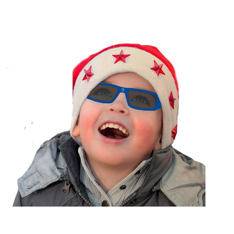 Holiday Specs 3D Plastic Christmas Glasses Snowman Holographic