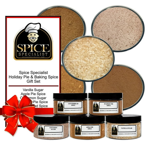 Holiday Spice Gift Set - 5 Seasonings Included - Weight Varies by Spice - KOSHER