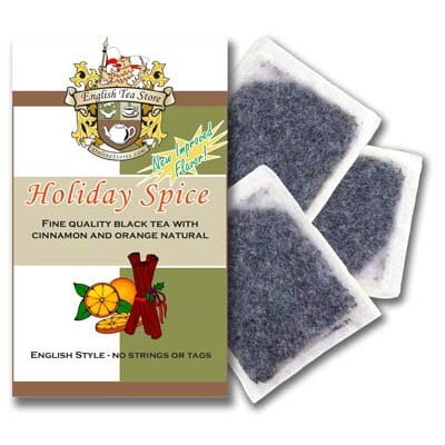 Holiday Spiced Black Tea - Teabags Bulk - 100 Teabags