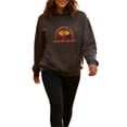 thumbnail image 1 of Holiday Spirit Thanksgiving Hoodie for Men Women, Funny Turkey Graphic Pullover Hooded Sweatshirt, Cozy Cotton Poly Blend, Holiday Fall Outfit, 1 of 5
