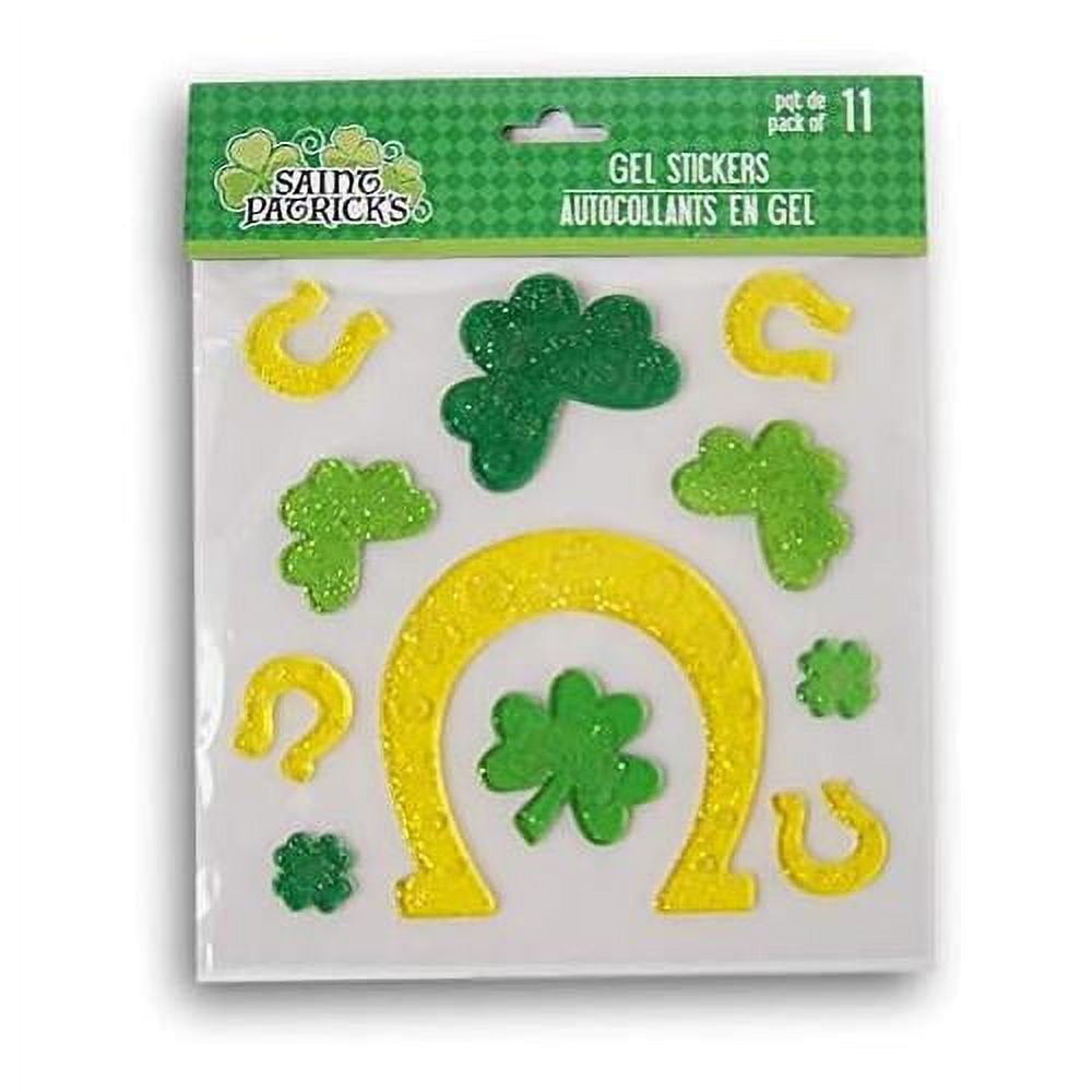 window gel clings st patricks day