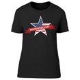 thumbnail image 1 of Holiday. Star And Ribbon
 T-Shirt Women -Image by Shutterstock, Female x-Large, 1 of 4