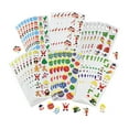 thumbnail image 1 of Holiday Sticker Assortment (100 Sheets) - Stationery - 100 Pieces, 1 of 1