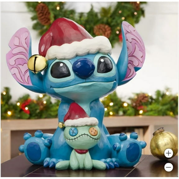Holiday Stitch and Scrump Statue by Jim Shore