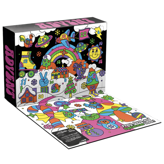 Holiday Surprise Christmas Calendar - 24-Piece Sensory Fidget Kit for Stress Management