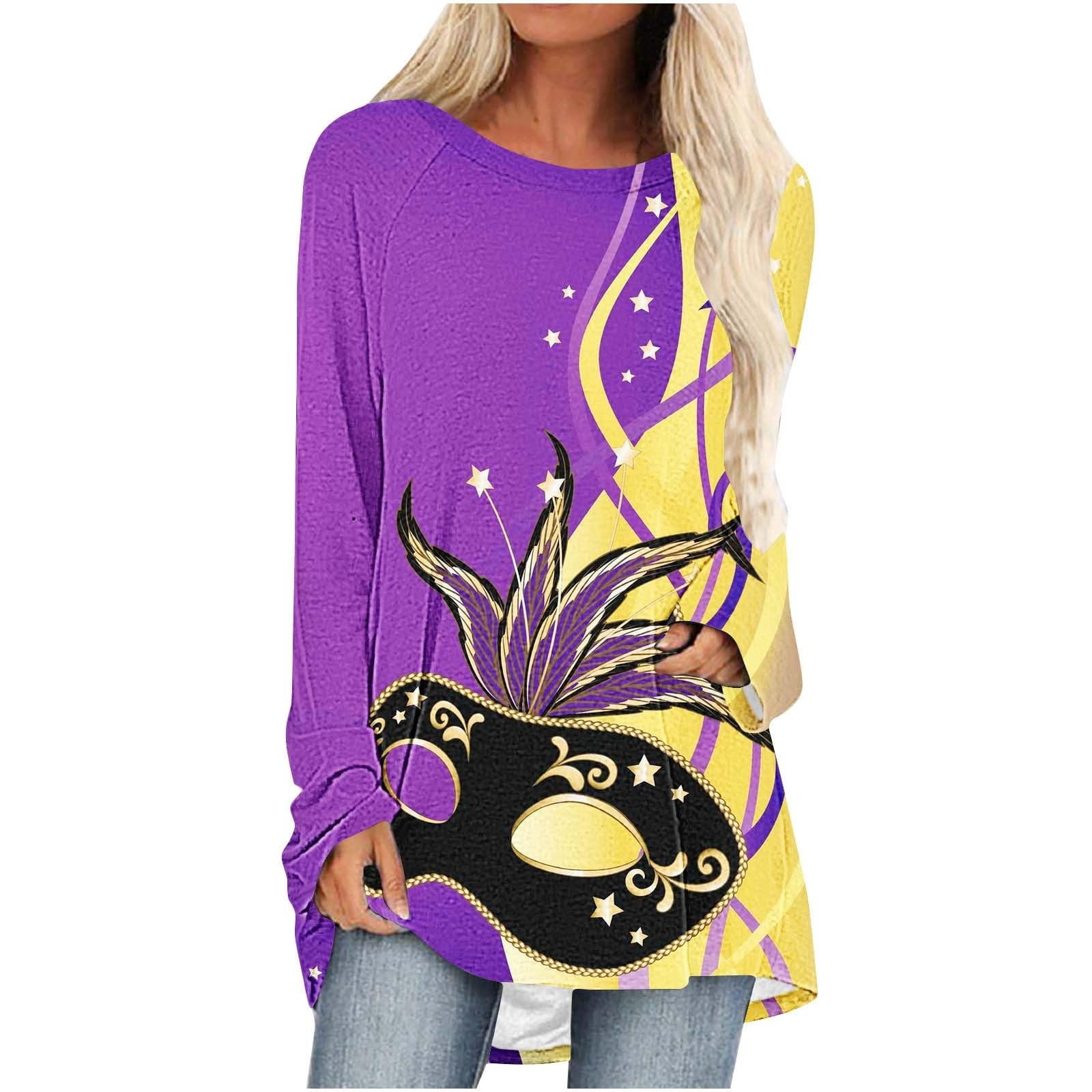 long sleeve mardi gras t shirts