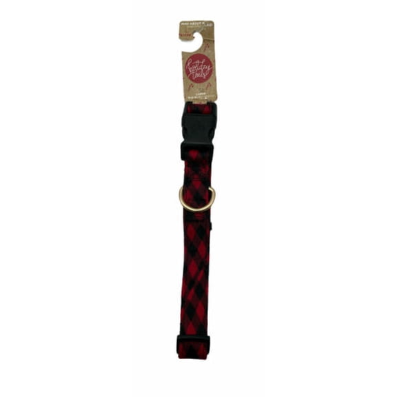 Holiday Tails Dog Collar, Large 18-21"
