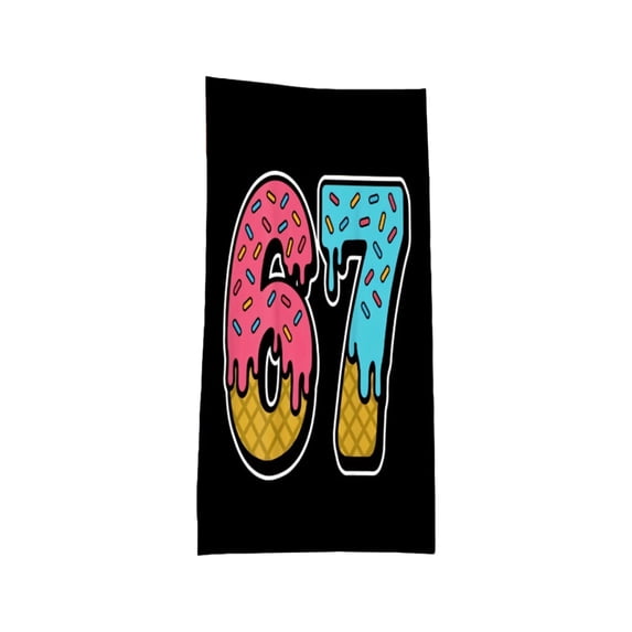 Holiday Themed Cartoon Beach Towel Blanket for Swimming Gift Giving 90x180cm