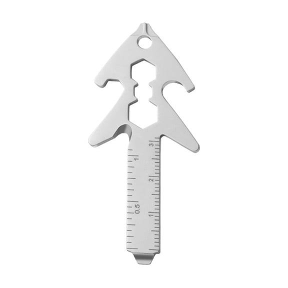 Holiday Themed Multipurpose Stainless Steel Card Tool Unique Compacts Tool for Wallet Backpacks Organization