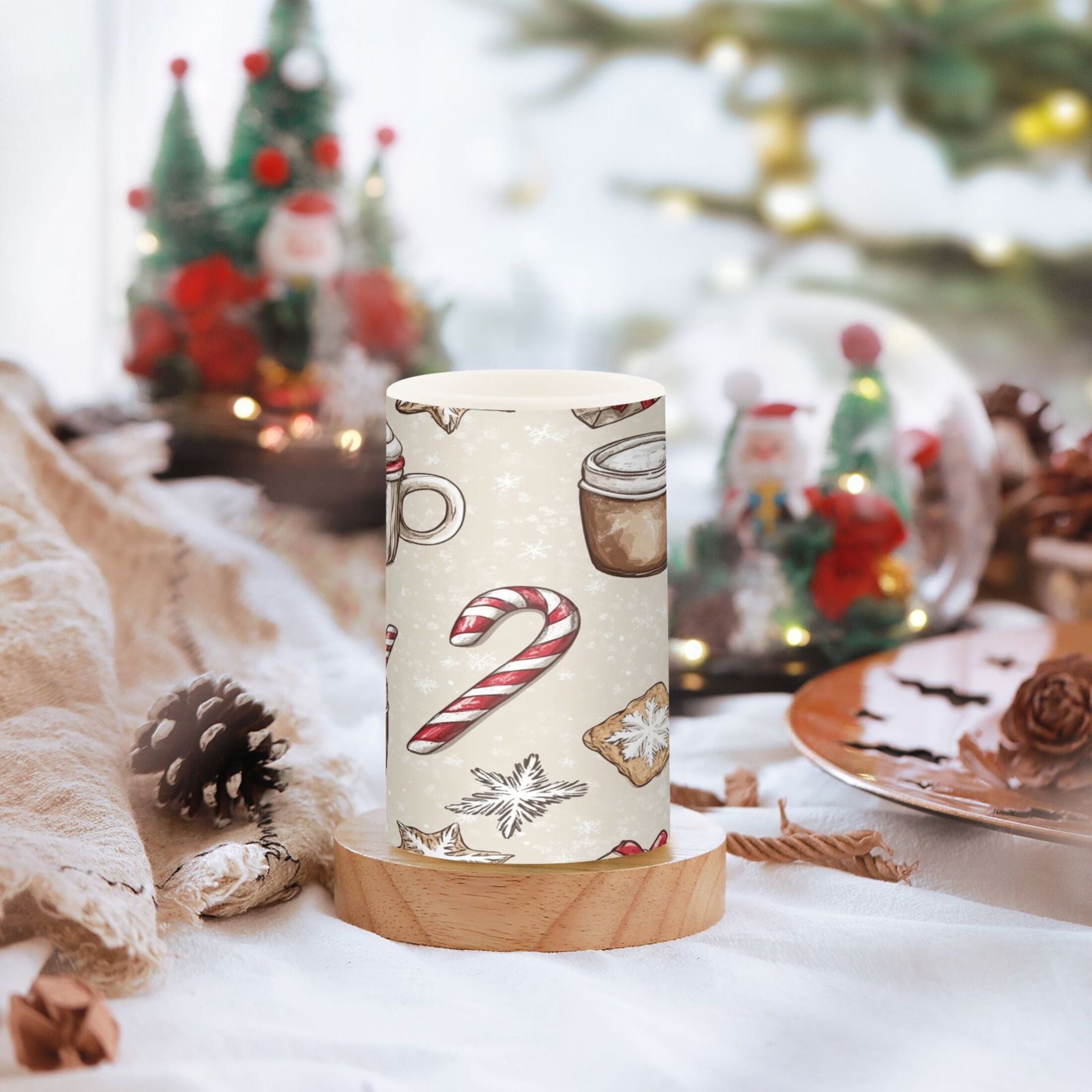 Holiday Time Led Candle