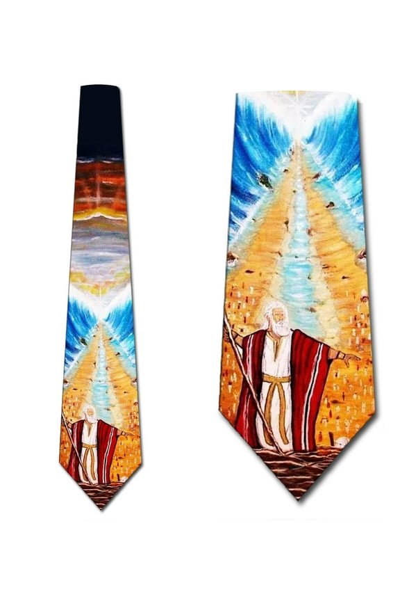 Holiday Ties Mens Jewish Passover Necktie by Three Rooker