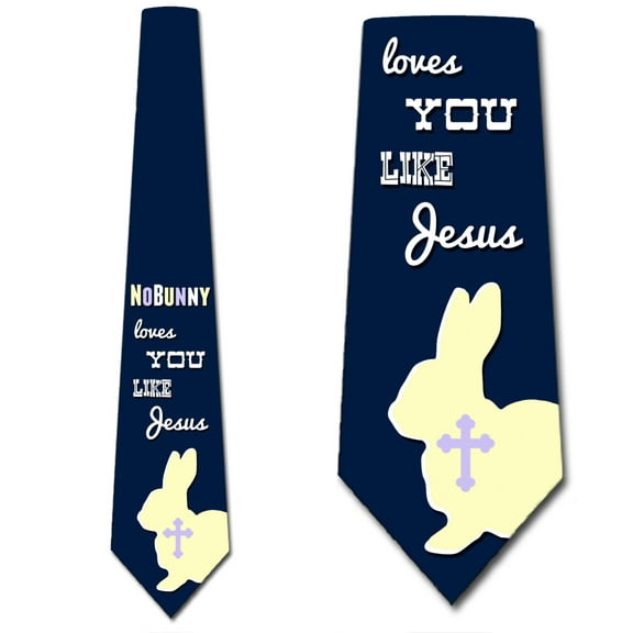 Holiday Ties Mens Religious Easter Necktie by Three Rooker