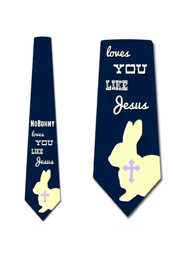 Holiday Ties Mens Religious Easter Necktie by Three Rooker