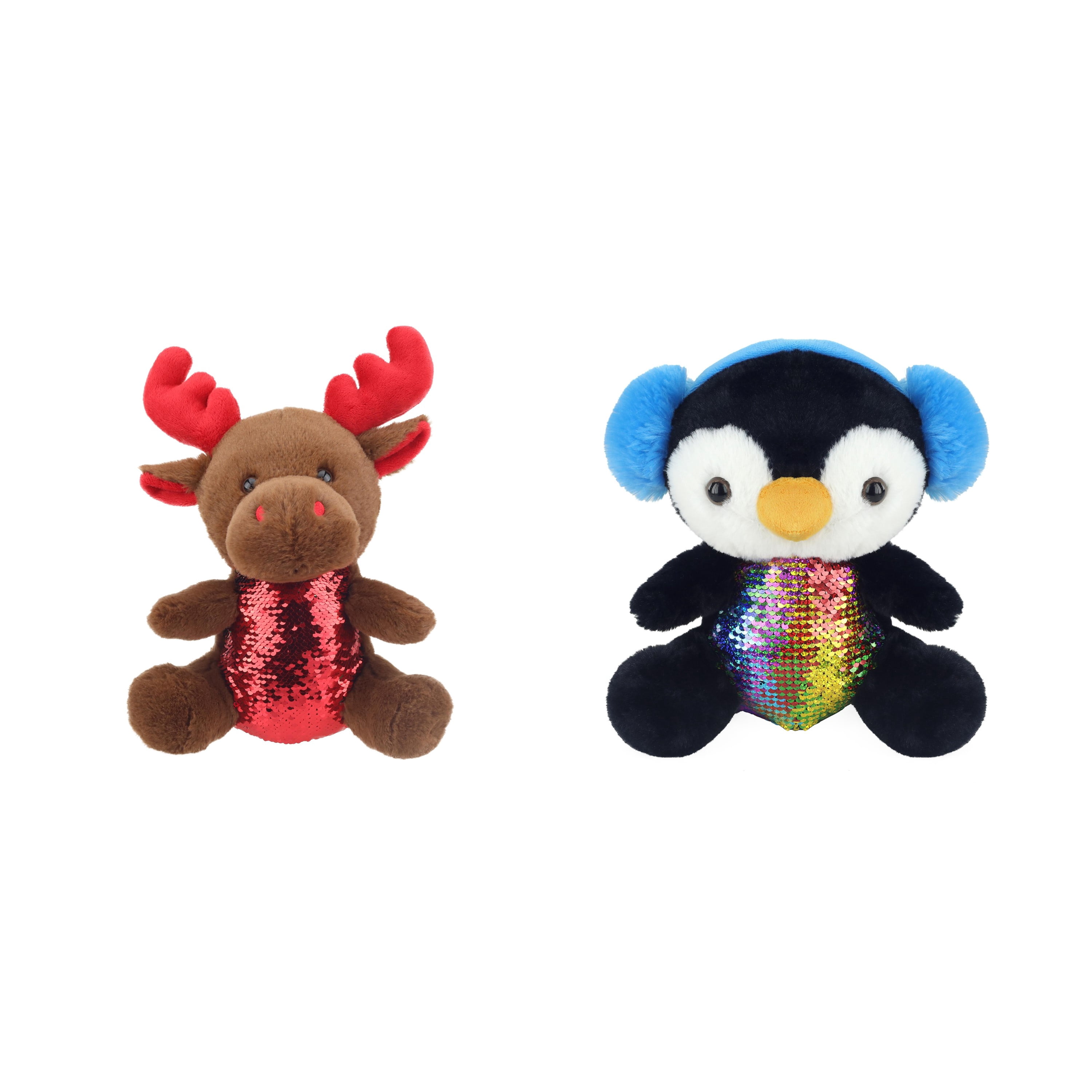 Holiday Time 10.5 inch Sequin Plush Toy