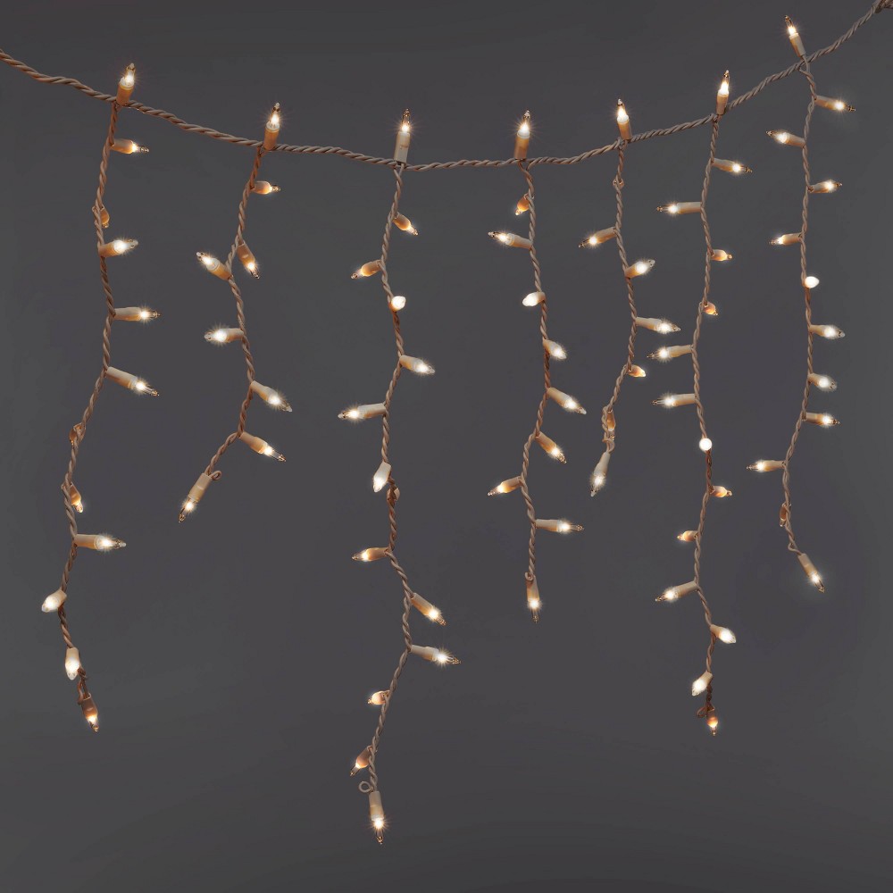 Holiday Time 10-Ft. 300 High Density Icicle Lights, Clear for Indoor or Outdoor Use - image 1 of 3