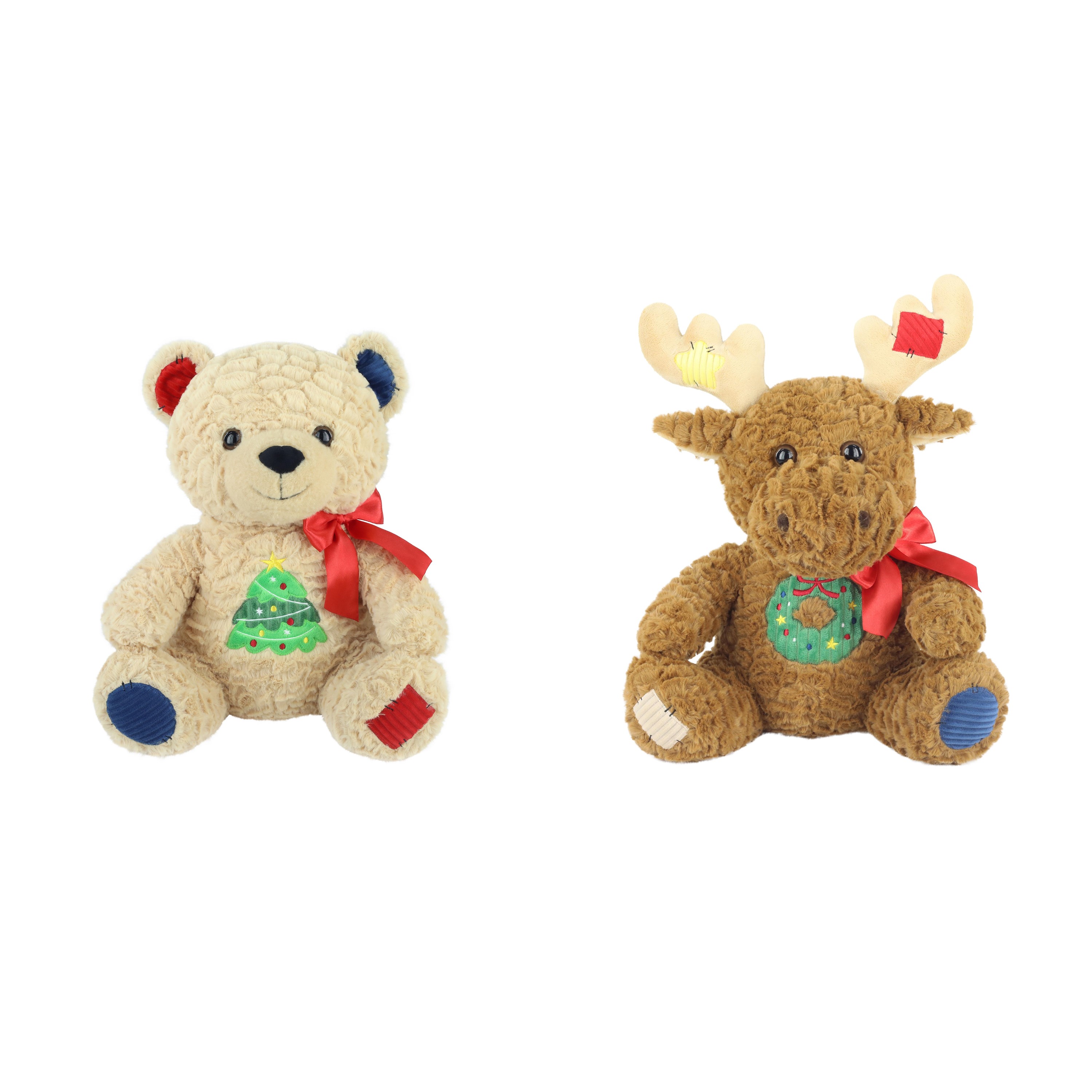 Holiday Time 13.5 inch Huggie Plush Toy