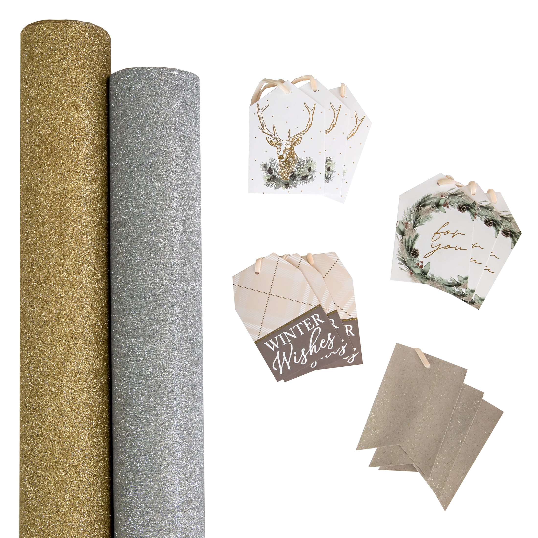 Festive Charm Wrapping Paper Bundle – Today Glitter