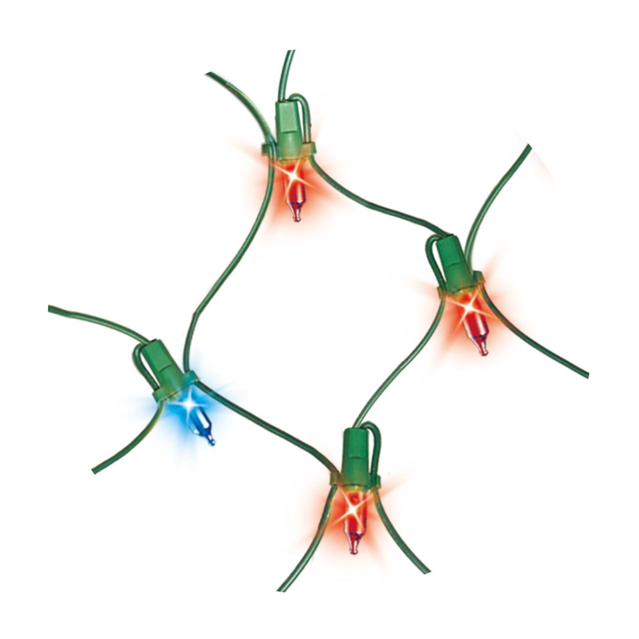 Holiday Time 150Count Multicolor Incandescent Net Lights, 24 sq. ft