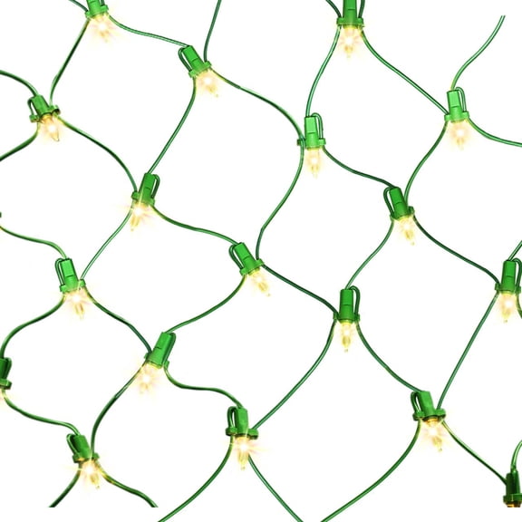 Holiday Time 150-Count Net Lights, Clear, 24 sq. ft.
