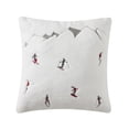 thumbnail image 1 of Holiday Time 18 in x 18 in Ivory Ski Sherpa Decorative Pillow, 1 of 6
