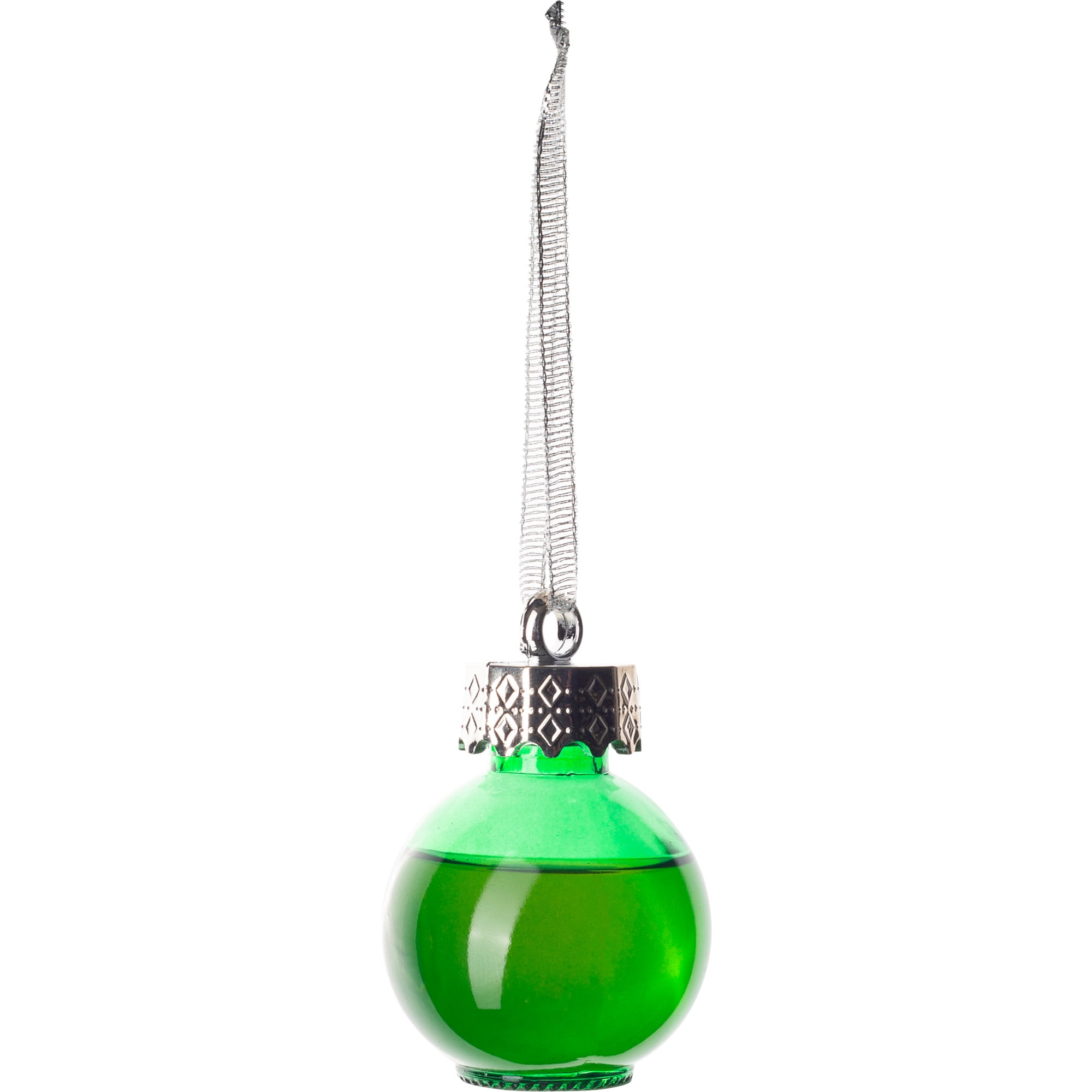 Holiday Time 2 oz. Holiday Ornament Bulb Shape Green Shot Glass
