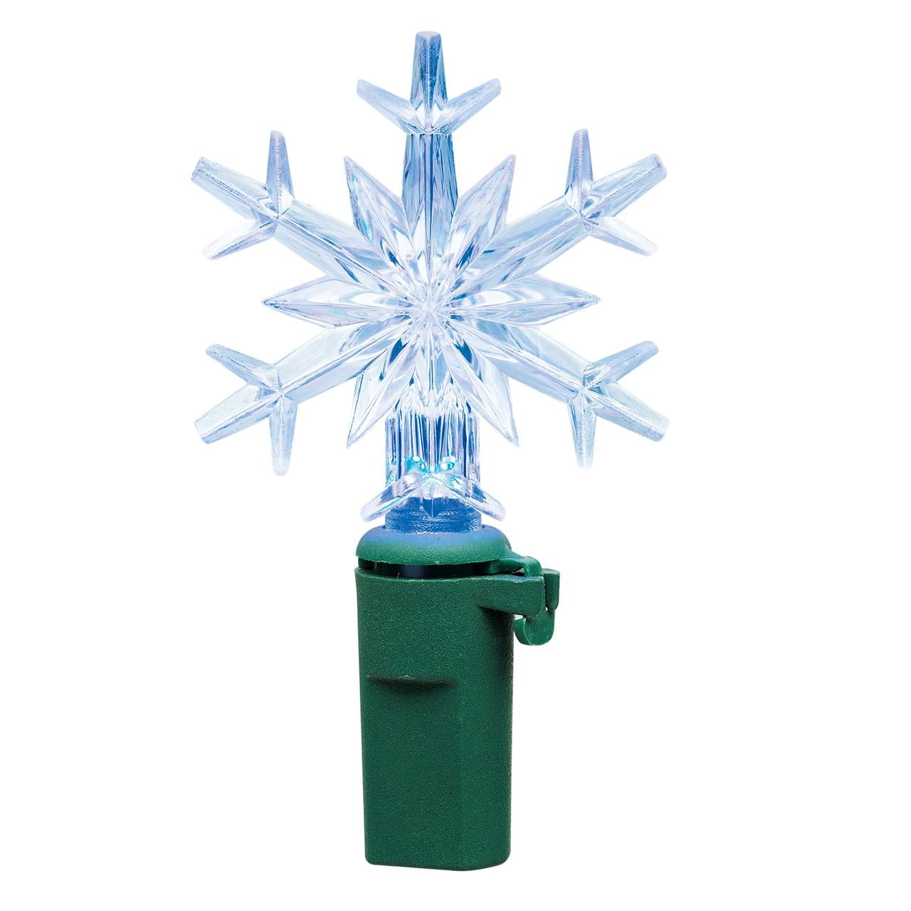 Holiday time snowflake lights deals