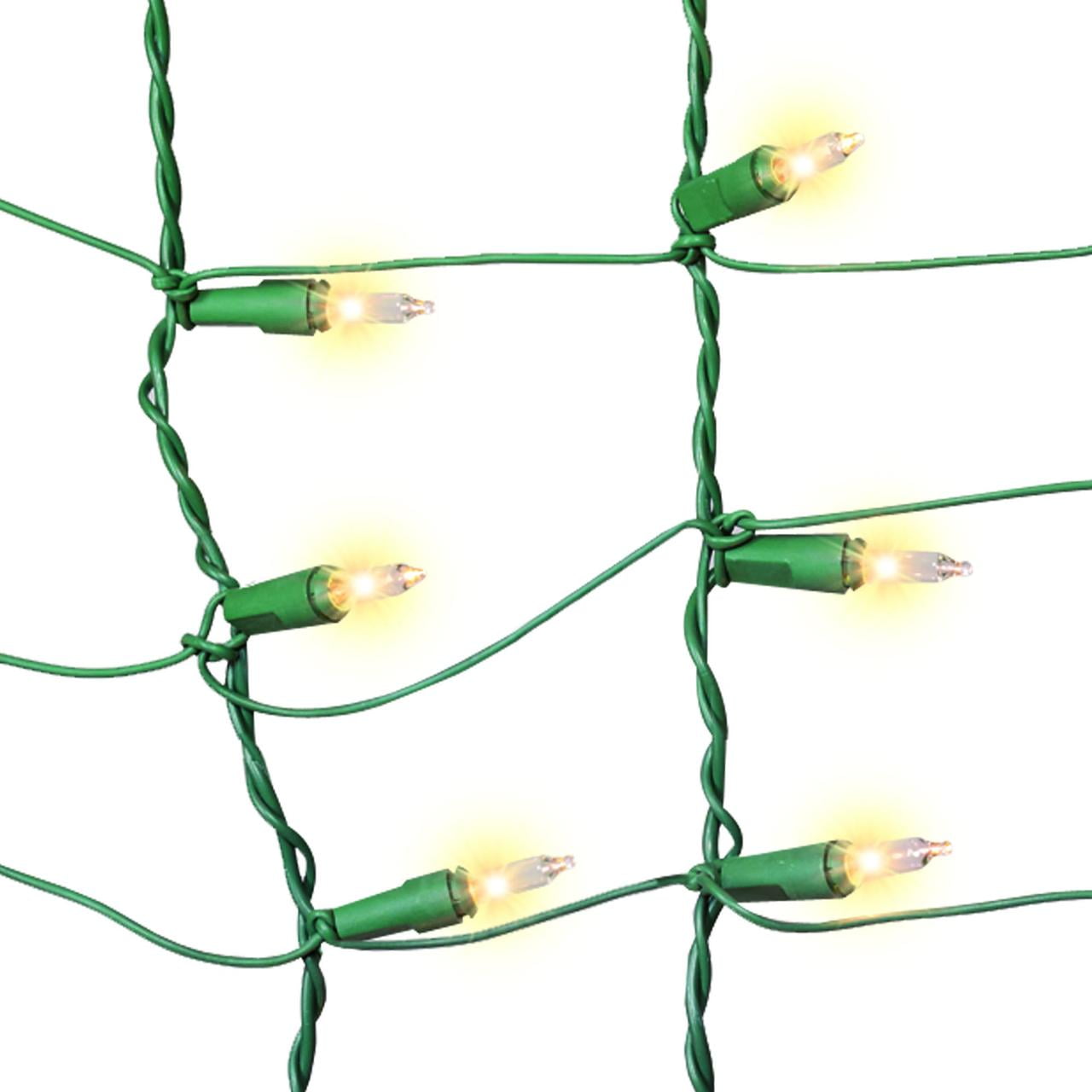 Holiday Time 200Count HighDensity Net Christmas Lights, Clear, 16 sq