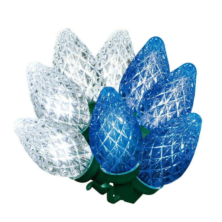 Holiday time color changing lights shop