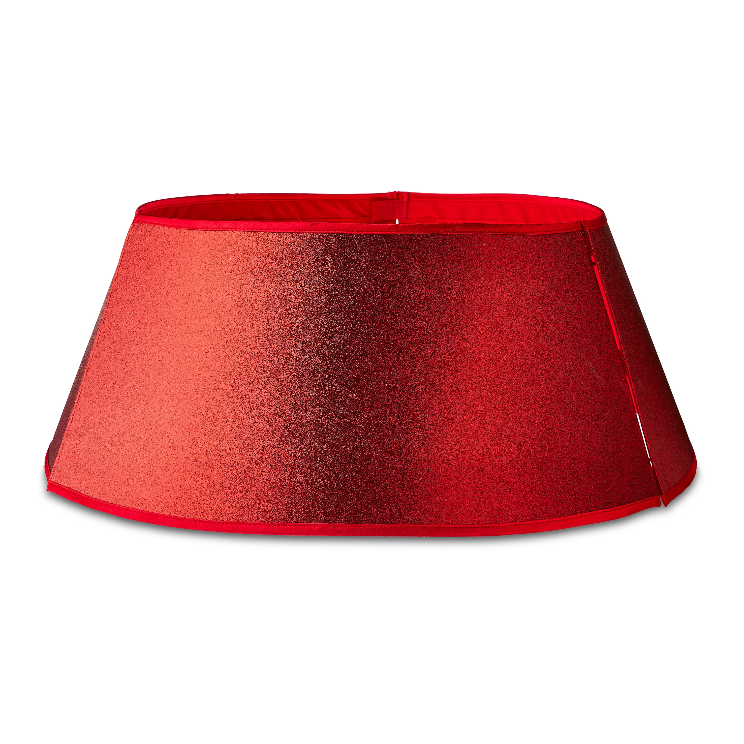 Red Round Christmas Tree Collar, 26 in x 10 in, by Holiday Time