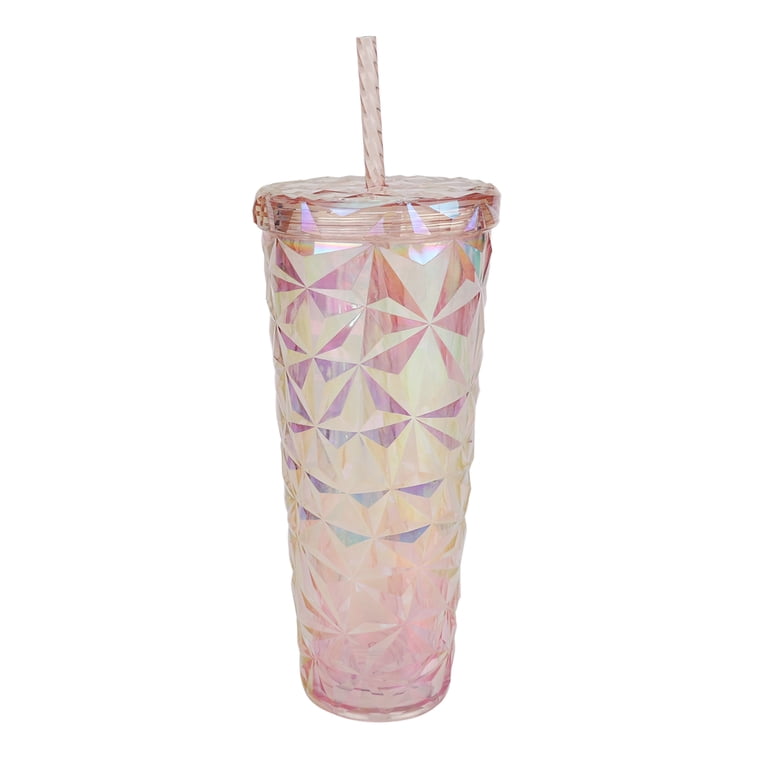Holiday Time 26 oz Plastic Double Wall Insulated Prismatic