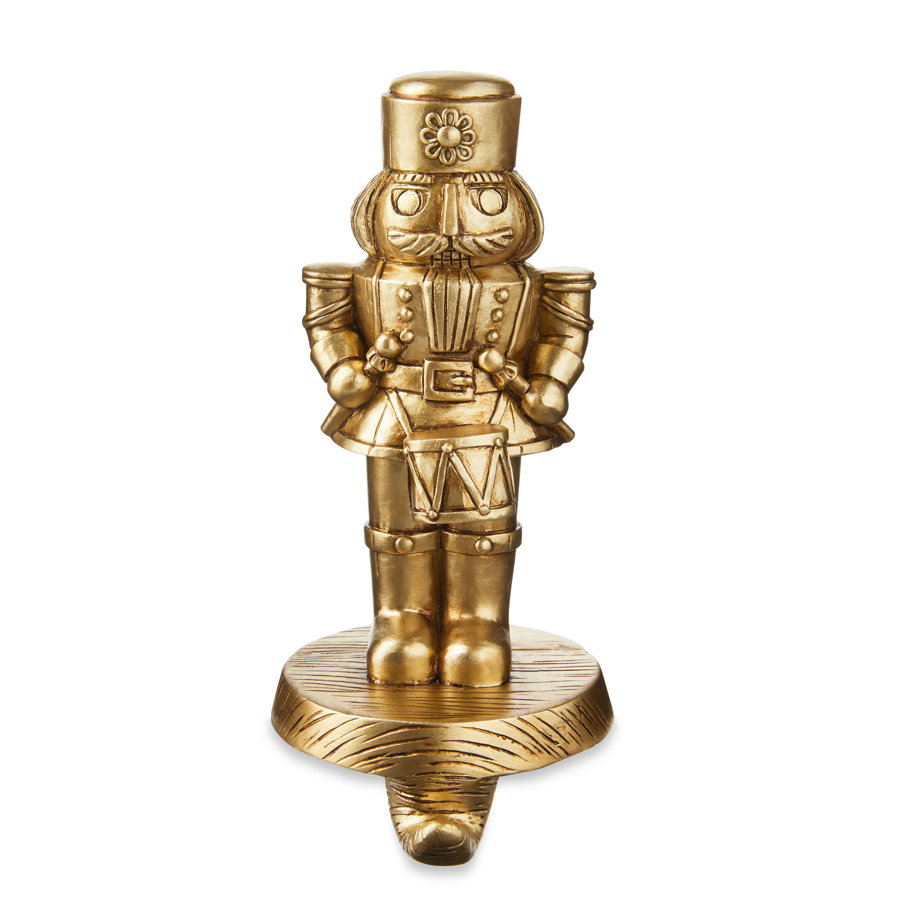 Holiday Time 2pk Polyresin Nutcracker Stocking Holder