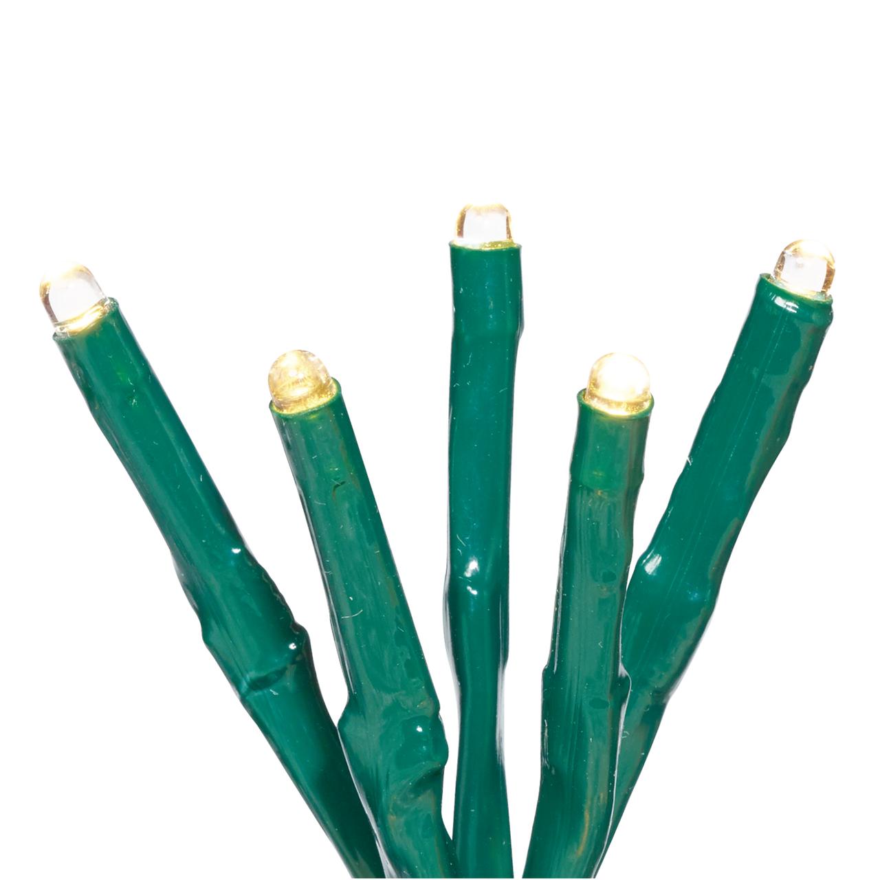 Holiday Time 44' LED Micro Christmas Lights, Warm White, 150Count