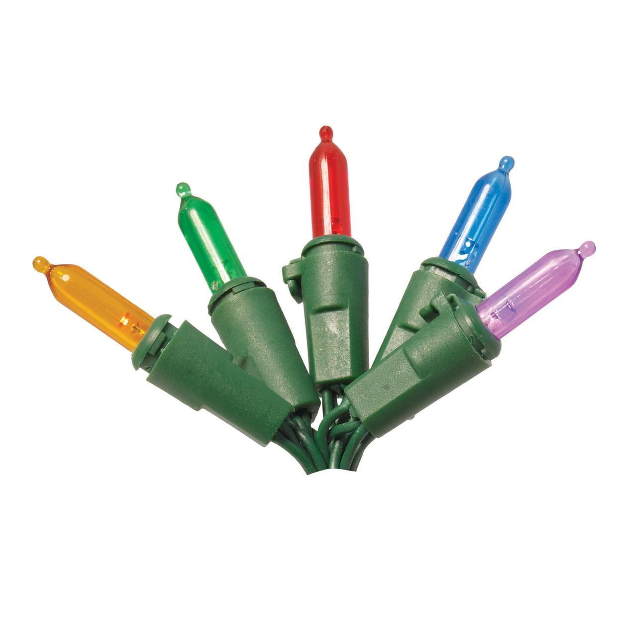 Holiday Time 50Count BatteryOperated 8Function Multicolor LED Mini