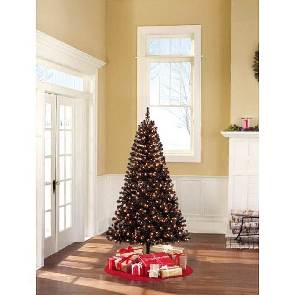 Holiday Time 6.5ft Madison Pine Black Treeclear